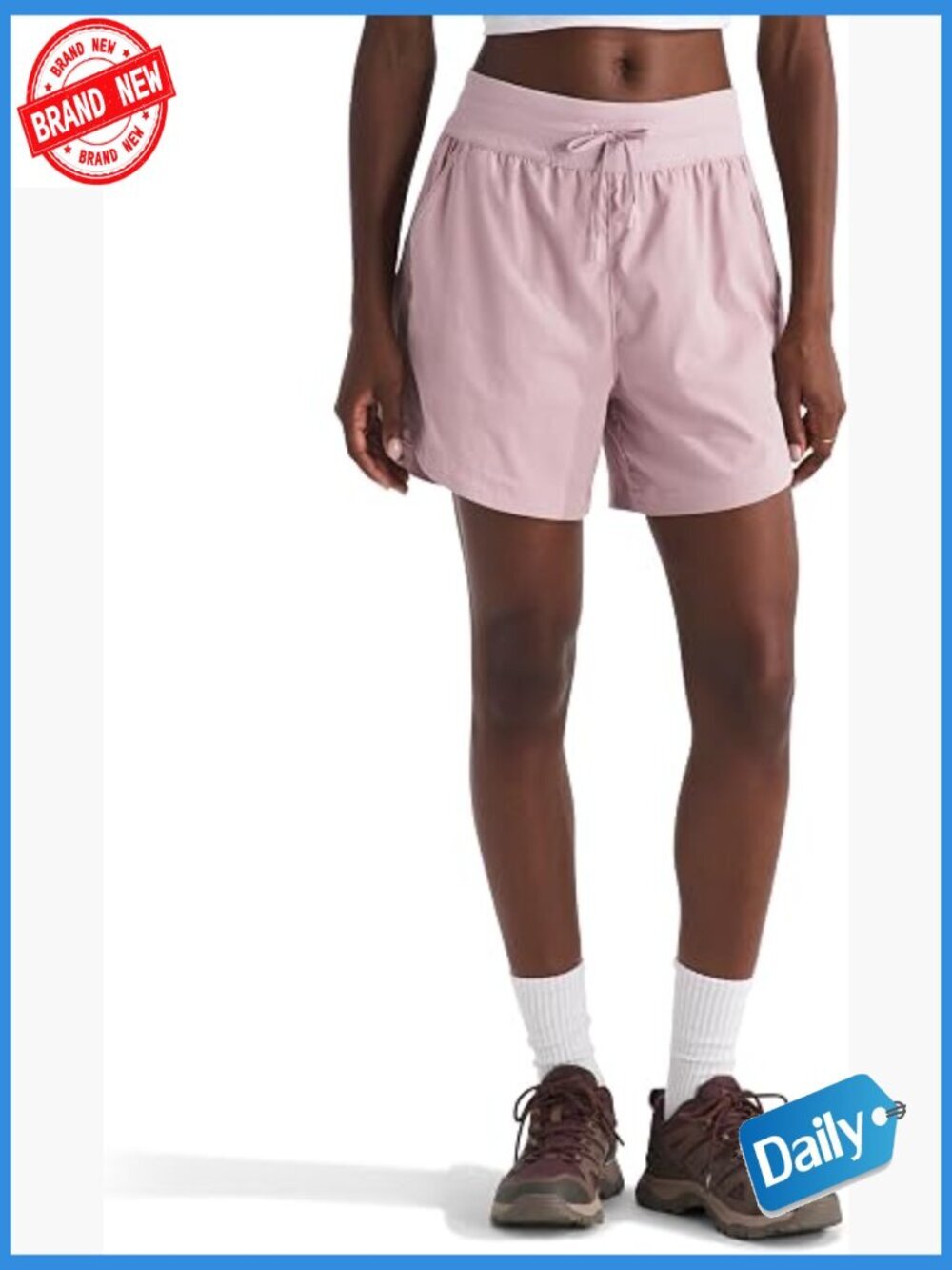 5" Active Shorts with Moisture Wicking, Adjustable Waist